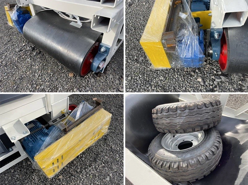 Details of Portable Radial Stacker Conveyor PRS36-60 Details of Portable Radial Stacker Conveyor PRS36-60